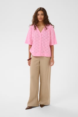 Kurzarm-Bluse CUadelfine Kurzarm-Bluse Classic fit