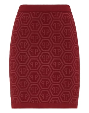 Strickminirock Monogram
