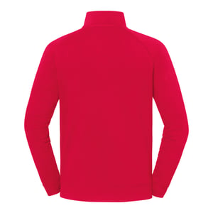 Fruit of the Loom - "Iconic Premium" Sweatshirt für Herren, mit kurzem Reißverschluss (Rot)