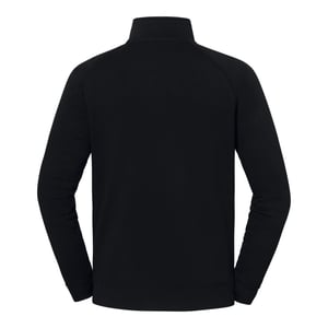 Fruit of the Loom - "Iconic Premium" Sweatshirt für Herren, mit kurzem Reißverschluss (Schwarz)
