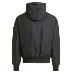 Parajumpers Gobi Core Schwarze Bomberjacke Mit Kapuze