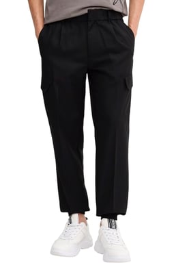 Cropped Cargo-Hosen