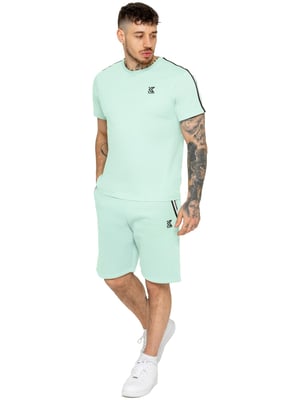 Kruze | Herren Trainingsanzug mit T-Shirt und Shorts mit Band