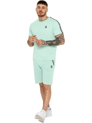 Kruze | Herren Trainingsanzug mit T-Shirt und Shorts mit Band