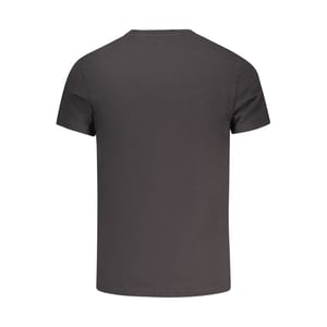 Tommy Hilfiger Schwarzes Baumwoll-Herren-T-Shirt