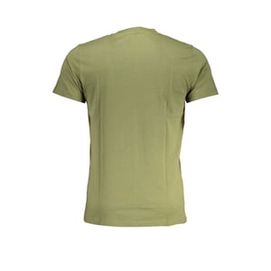 Cavalli Class Verde Baumwolle Herren T-Shirt
