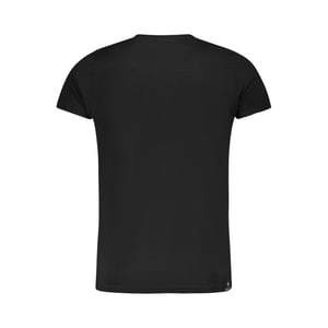 Accademia Militare Schwarzes Baumwoll-T-Shirt für Herren