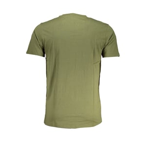 Cavalli Class Verde Baumwoll Herren T-Shirt