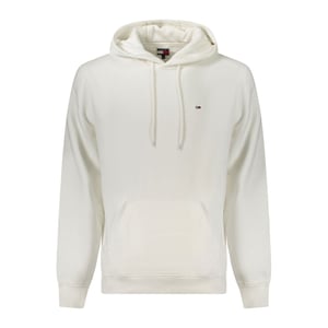 Tommy Hilfiger Bianco Baumwolle Herren Hoodie Sweatshirt