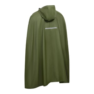 Trespass Qikpac Unisex Regen Poncho mit Kapuze (Moosgrün)