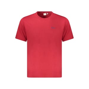 Pepe Jeans Rotes Baumwoll Herren T-Shirt