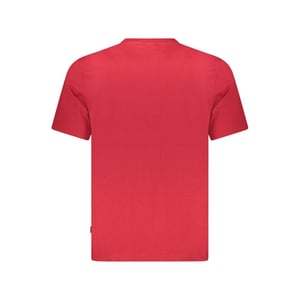 Pepe Jeans Rotes Baumwoll Herren T-Shirt