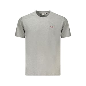 Pepe Jeans Grigio Baumwoll-Herren-T-Shirt