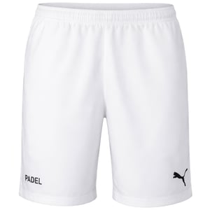 Puma teamLiga 7 Zoll Herren Weiße Padel Shorts