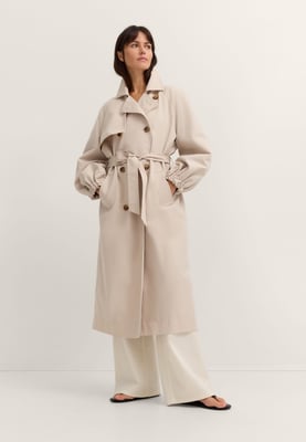 Bugatti Damen Trenchcoat wasserabweisend mit Bindegürtel
