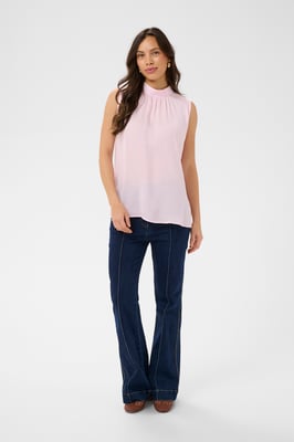 Ärmellose Bluse AileenSZ Ärmellose Bluse Gerade Passform
