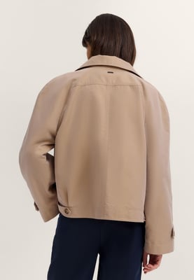 Bugatti Damen Jacke kurzer Trenchcoat Style