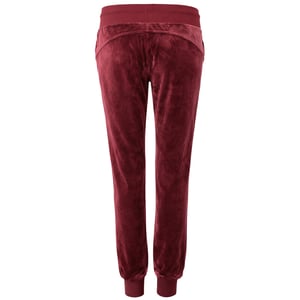 Puma x Rihanna Fenty Velours Enganliegende Damen Jogginghose Dunkelrot