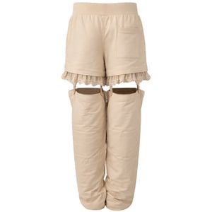 Puma x Rihanna Fenty Hosenträger Damen Beige Jogginghose