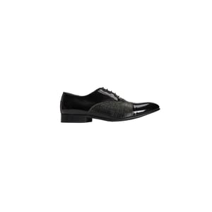 Roberto Pepe Luxus schwarze Kalbsleder Herren Slipper