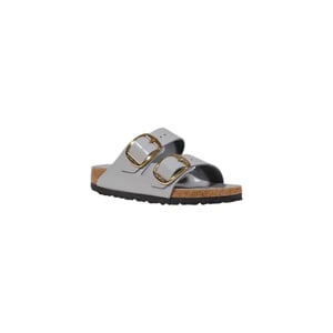 Birkenstock graue Lederhausschuhe