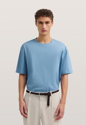 Bugatti Herren T-Shirt elegant mit Rundhals