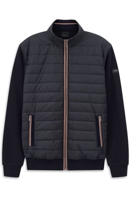 Bugatti Herren Sweatjacke mit gesteppter Front