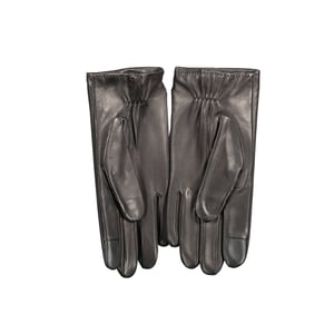 Tommy Hilfiger Schwarze Lederhandschuhe für Männer