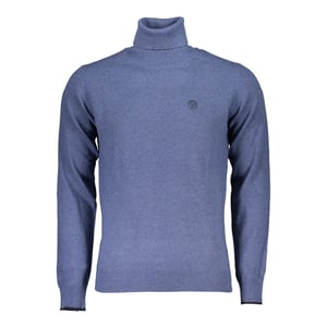 North Sails Blu Poliammide Herrenpullover Rollkragen