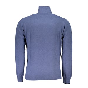 North Sails Blu Poliammide Herrenpullover Rollkragen