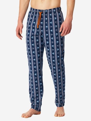 Schiesser Herren Pyjamahose Mix RelaxSchlafhose, Nacht Hose, Loungehose