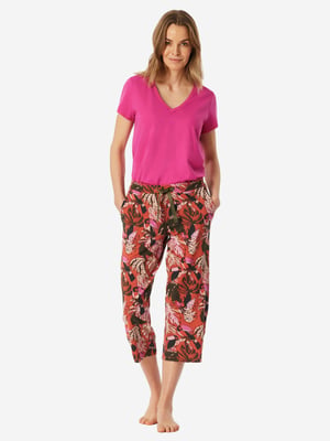Schiesser Damen Pyjamahose Mix RelaxSchlafhose, Nacht Hose, Loungehose