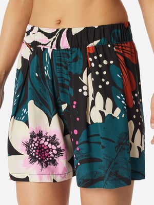 Schiesser Damen Pyjamahose Mix RelaxSchlafhose, Nacht Hose, Loungehose