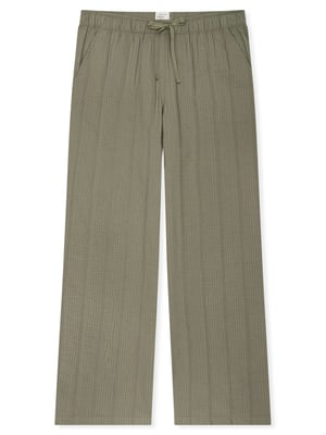 Schiesser Damen Pyjamahose Mix RelaxSchlafhose, Nacht Hose, Loungehose