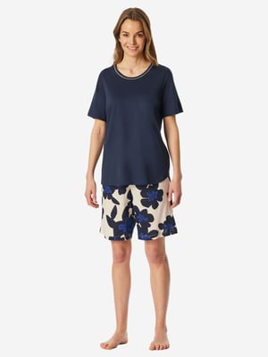 Schiesser Damen Pyjama ComfortSchlafanzug, Pyjama Set, Nachtwäsche