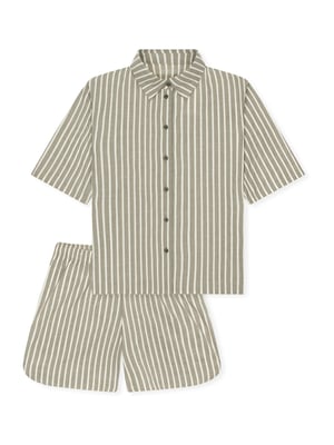 Schiesser Damen Pyjama Selected PremiumSchlafanzug, Pyjama Set, Nachtwäsche