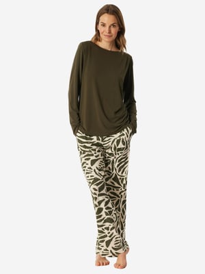 Schiesser Damen Pyjama Selected PremiumSchlafanzug, Pyjama Set, Nachtwäsche