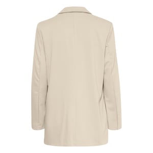 ICHI Beiger Recycelter Polyester-Blazer
