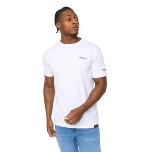 Crosshatch - "Allmoore" T-Shirt für Herren (Weiß)