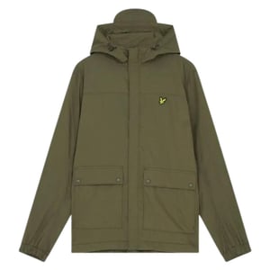 Lyle & Scott - Jacke für Herren, mit Kapuze (Grün)