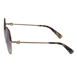 Damen Sechseckige Metall-Sonnenbrille LO140SL