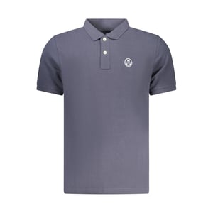 North Sails Blaues Baumwoll-Herren-Polo