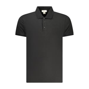 Calvin Klein Schwarzes Baumwoll Herren Poloshirt