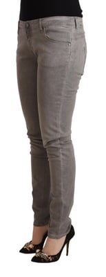 Graue Jeans im lässigen Stil