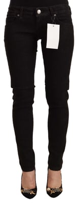 Acht Skinny Jeans Schwarz