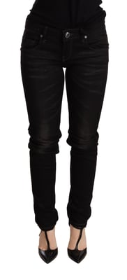 Acht Skinny Jeans Schwarz