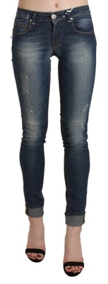 Abgetragenen Skinny Jeans Pan71223