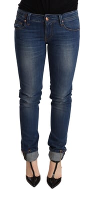 Acht Straight-Leg-Jeans