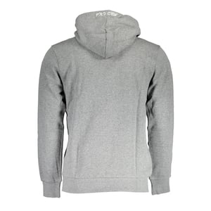 La Martina Grigio Baumwolle Herren Sweatshirt