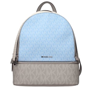 Michael Kors Beiger Stoff-Rucksack